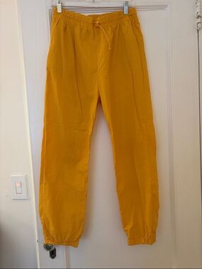Mustard Yellow Drawstring Joggers